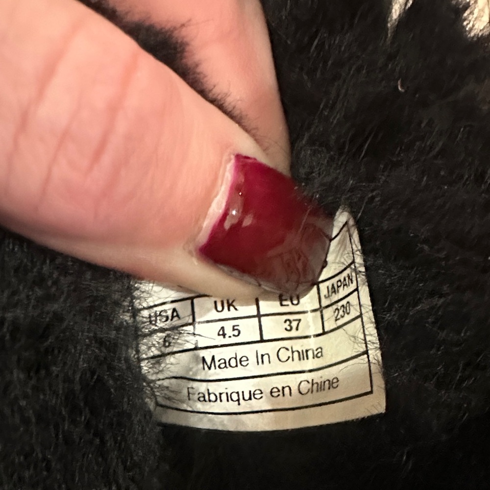 UGG Black Suede Button-Accent Boots - Picture 5 of 5